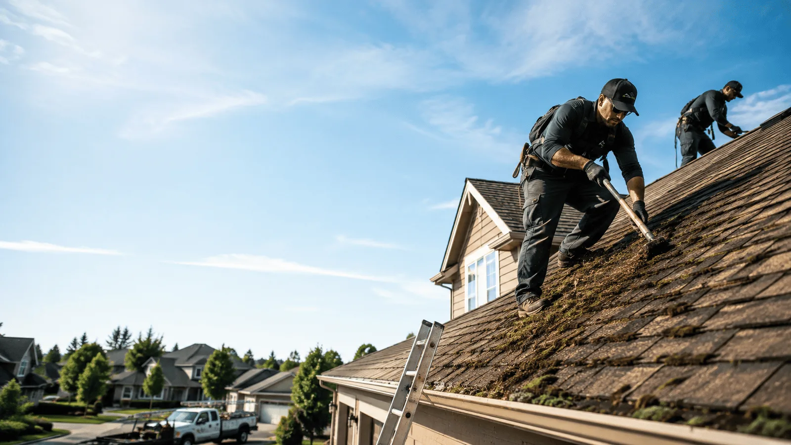 Roof Moss Removal in Clinton, SC near me